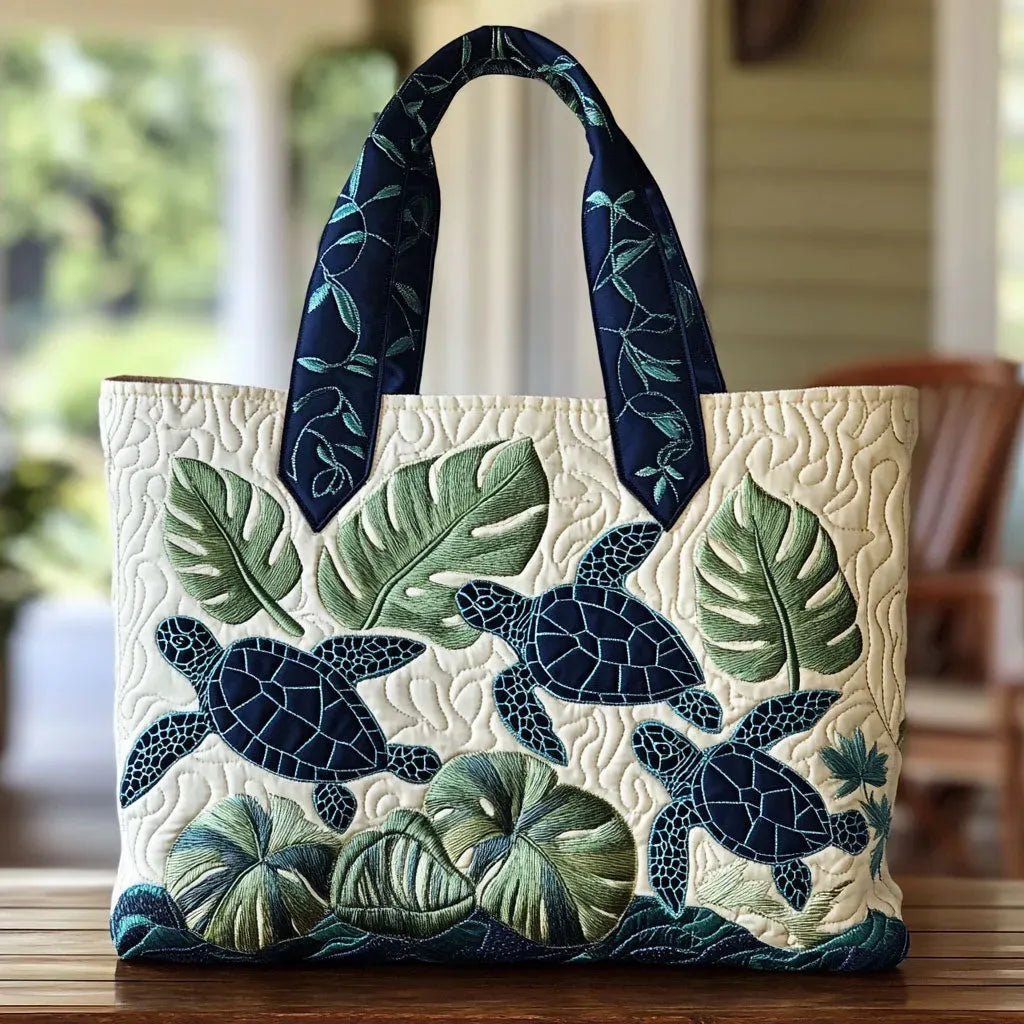 Sea Turtle Grace Handmade Bags — Céline de Montréal
