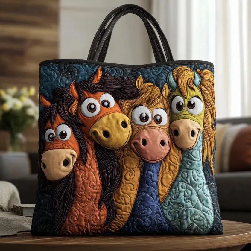 Playful Ponies Handmade Bags — Céline de Montréal