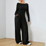 Abigail™ Elegant Cozy Set | Relaxed-Fit Top and Trousers