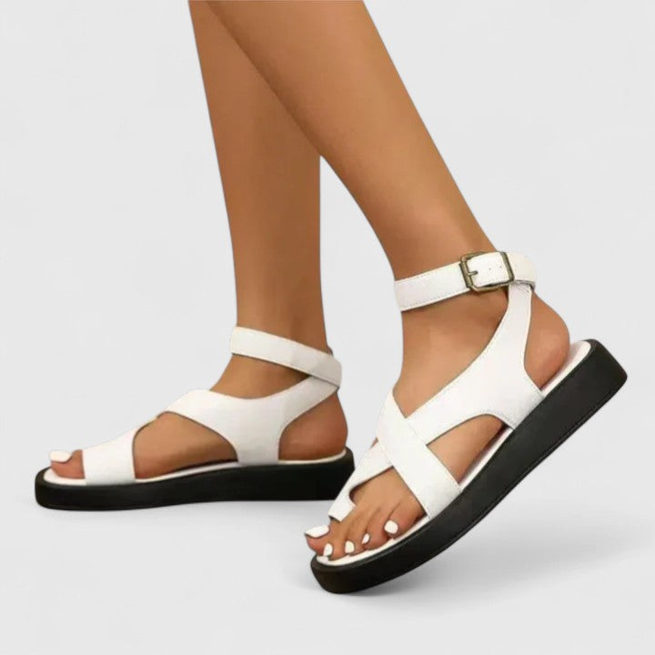 Camille orthopedic sandals Céline de Montréal