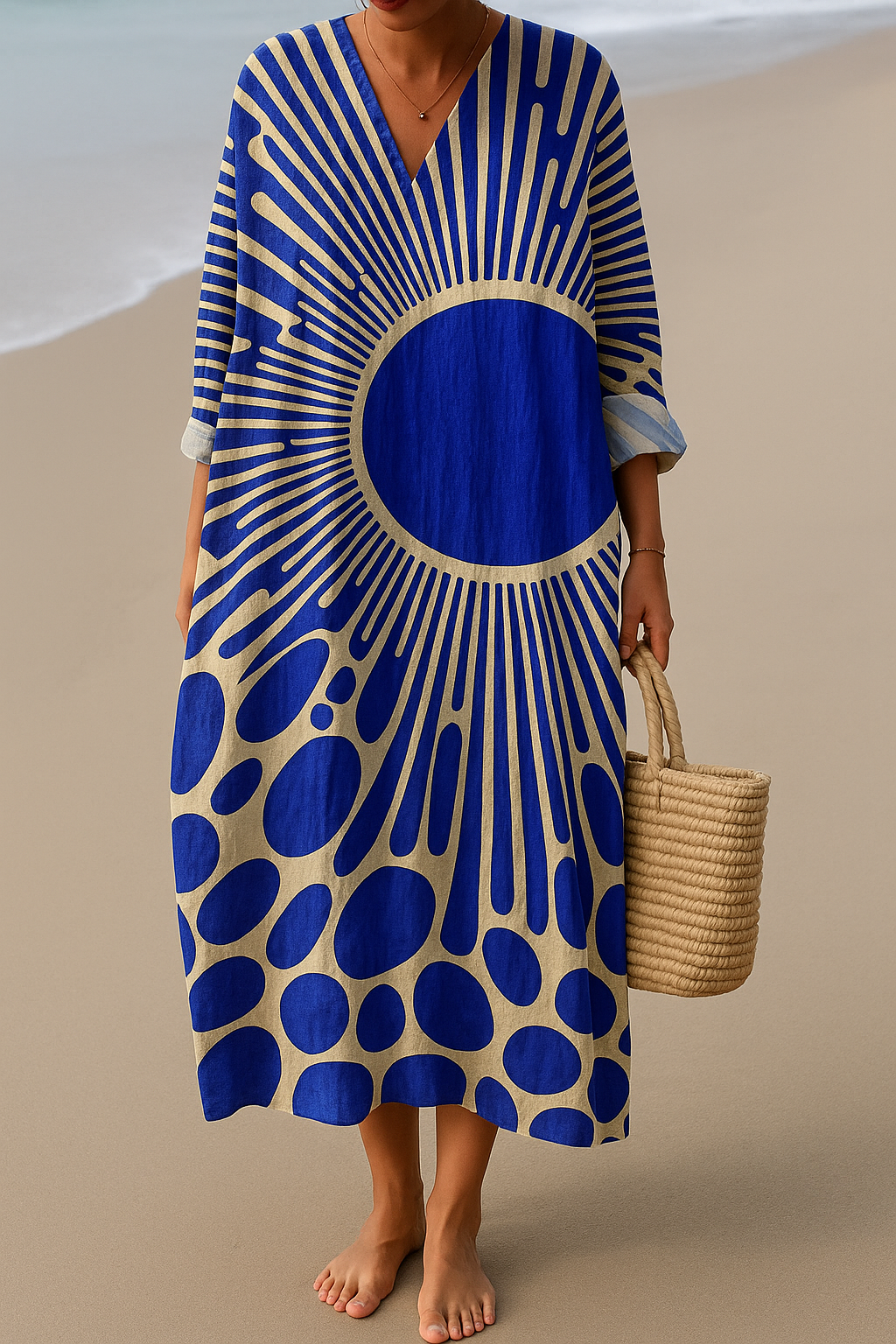 Ocean Eclipse Dress Dresses — Céline de Montréal