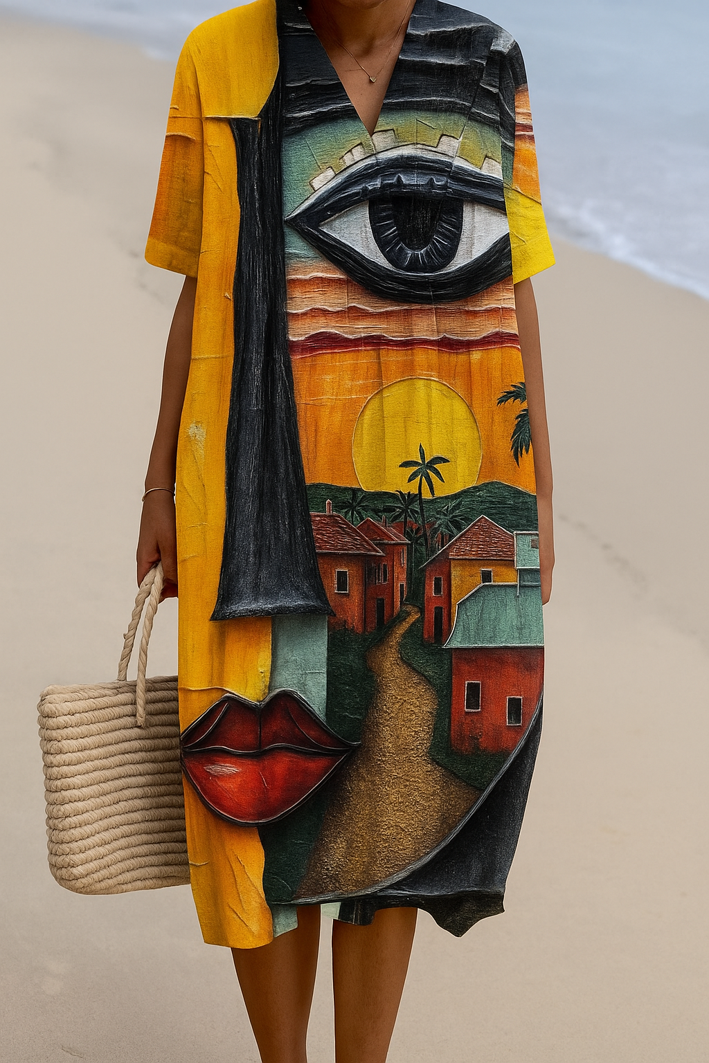 Sunset Muse Dress Dresses — Céline de Montréal