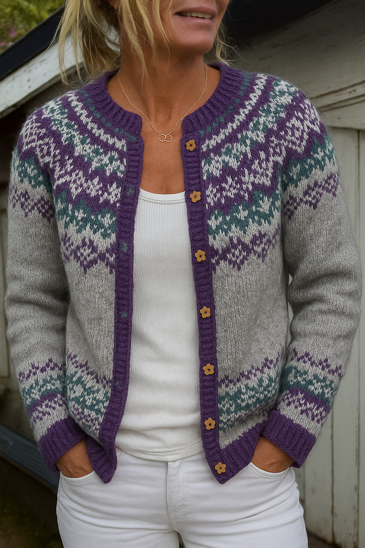 Naomie Icelandic Cardigans — Céline de Montréal — view 2
