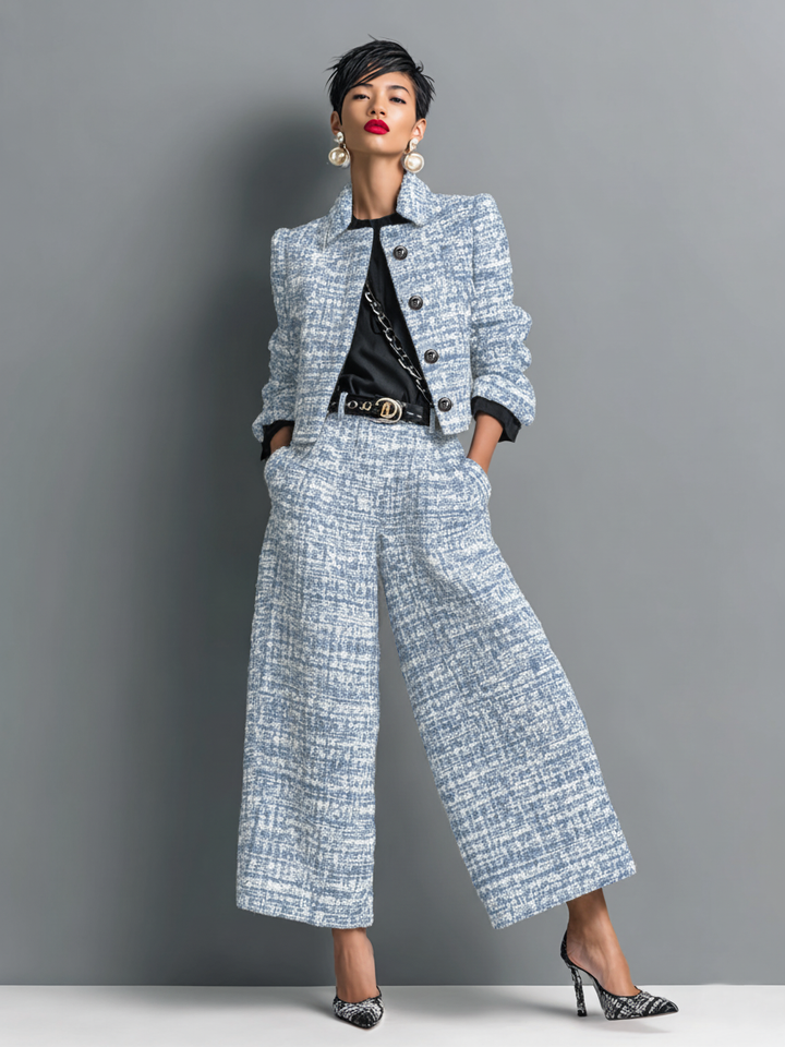 Akira Stylish Two-Piece Set Two-Piece Sets — Céline de Montréal — view 3