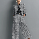 Akira™ Stylish Two-Piece Set | Modern Tailored Co-Ord