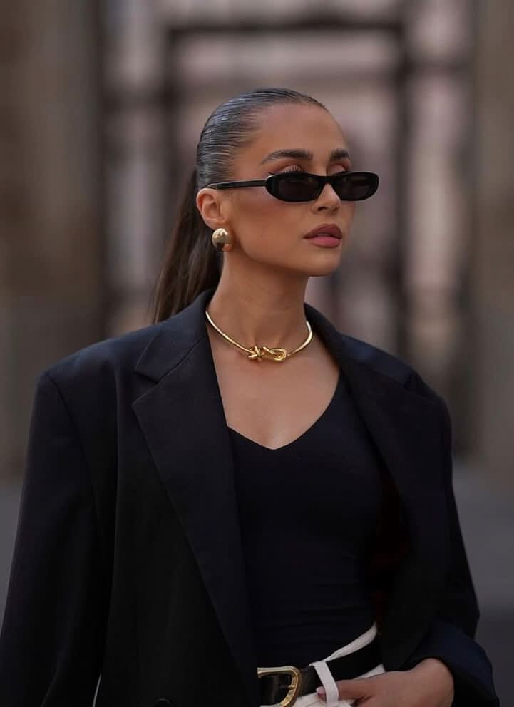 Zayleigh Sunglasses — Céline de Montréal — view 7