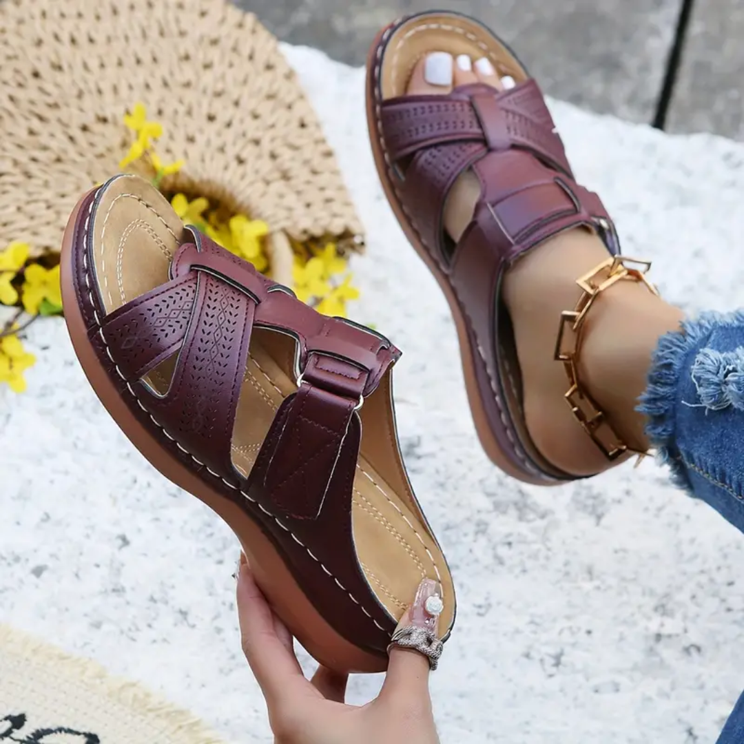Vivian Orthopedic Sandals — Céline de Montréal — view 14