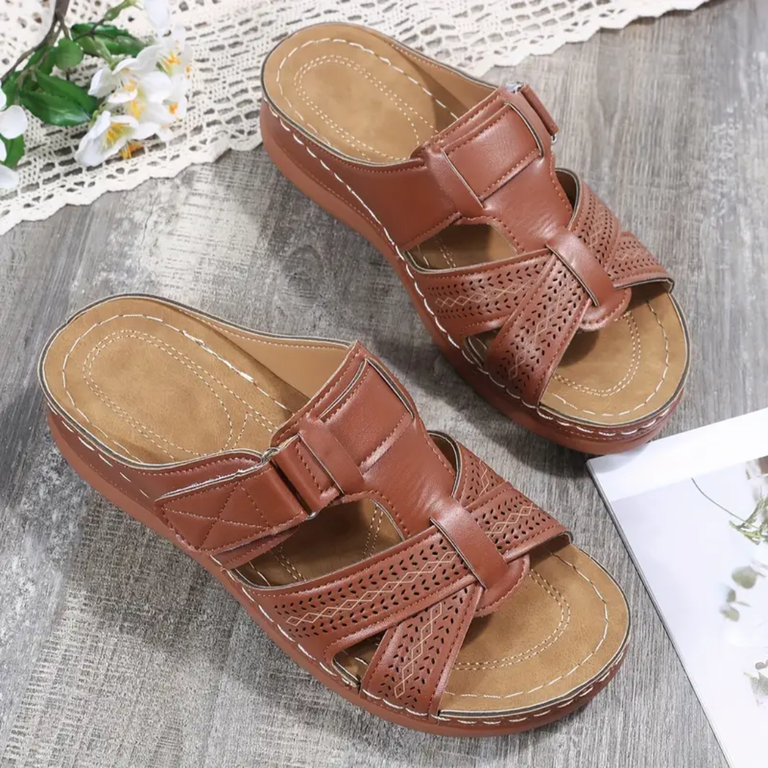 Vivian Orthopedic Sandals — Céline de Montréal — view 32