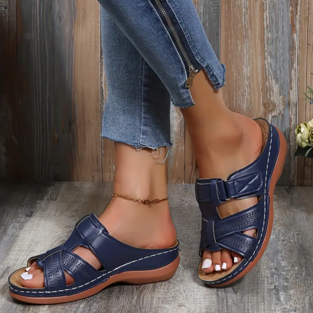 Vivian Orthopedic Sandals — Céline de Montréal — view 21