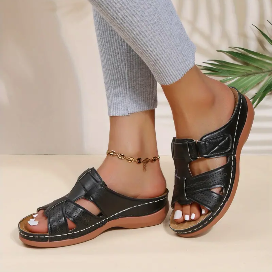 Vivian Orthopedic Sandals — Céline de Montréal — view 25
