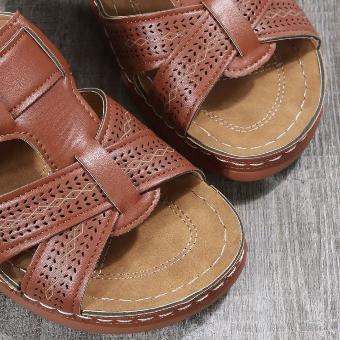 Vivian Orthopedic Sandals — Céline de Montréal — view 33