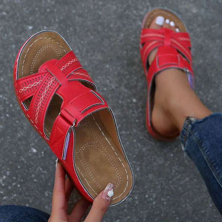 Vivian Orthopedic Sandals — Céline de Montréal — view 9