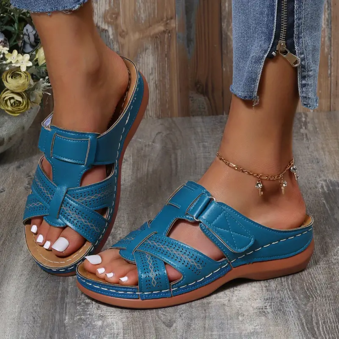 Vivian Orthopedic Sandals — Céline de Montréal — view 17