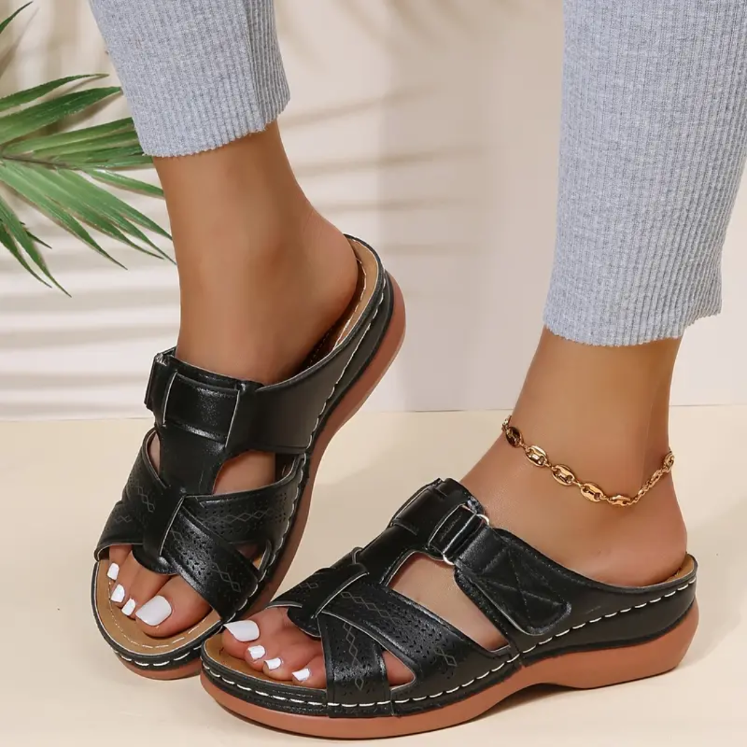 Vivian Orthopedic Sandals — Céline de Montréal — view 6