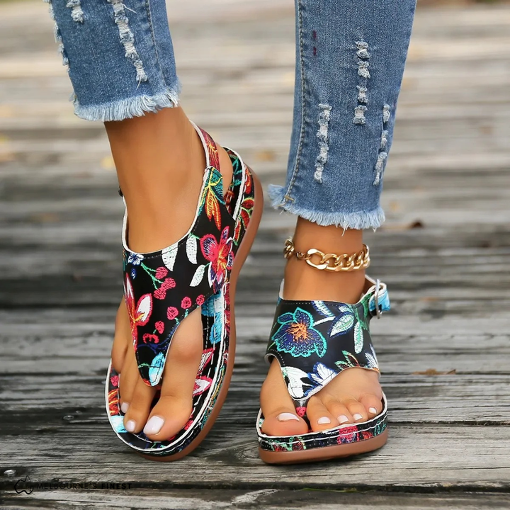 Flow Orthopedic Comfort Sandals Sandals — Céline de Montréal — view 3