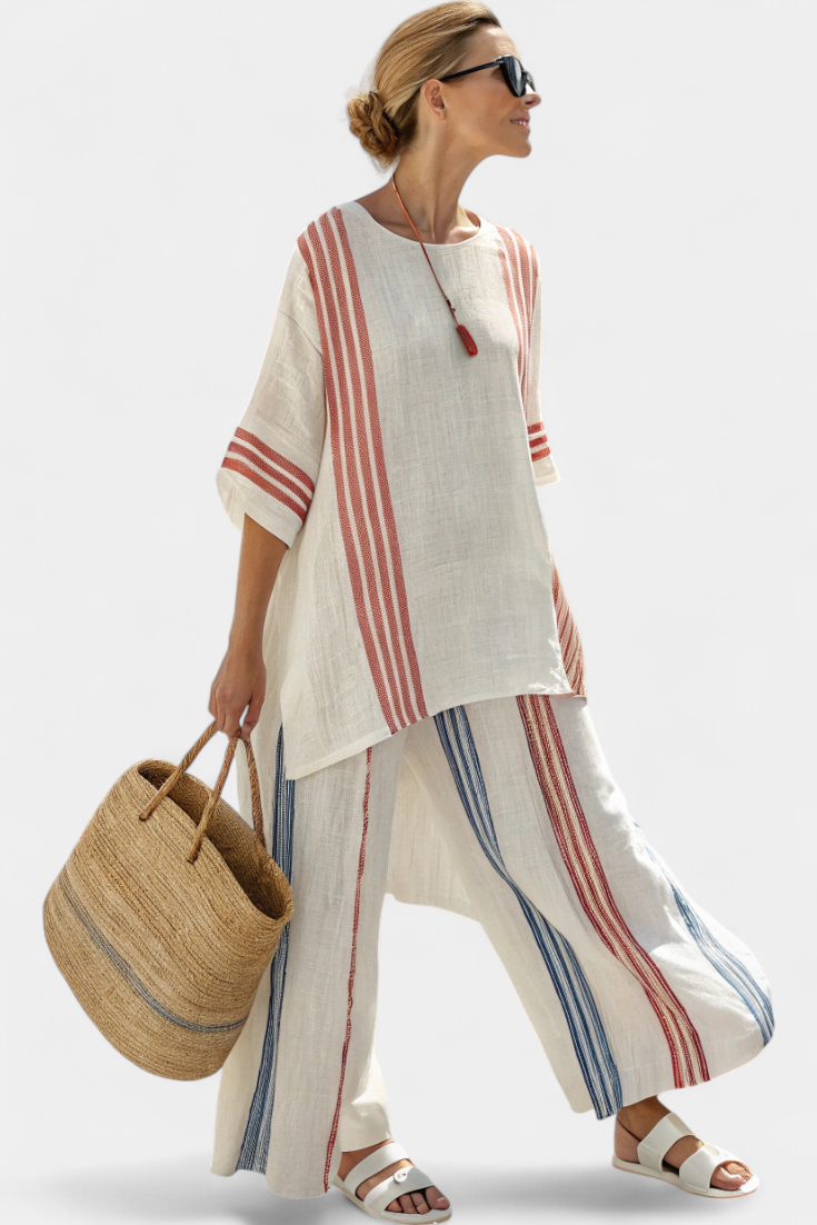 Alodia Elegant Two-Piece Set Two-Piece Sets — Céline de Montréal — view 2