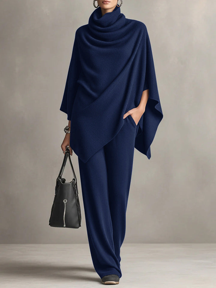 Sarina Elegant Drape Two-Piece Set Two-Piece Sets — Céline de Montréal — view 5