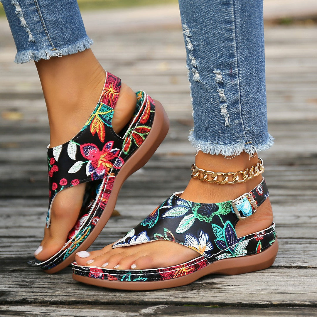 Flow Orthopedic Comfort Sandals Sandals — Céline de Montréal — view 4