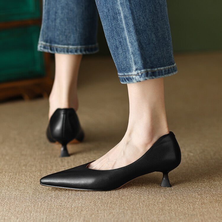 Gerda Elegant Pumps Pumps — Céline de Montréal — view 14