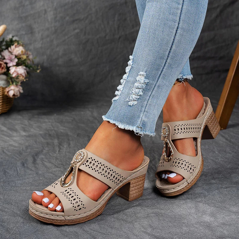 Abby Orthopedic Sandals — Céline de Montréal — view 11