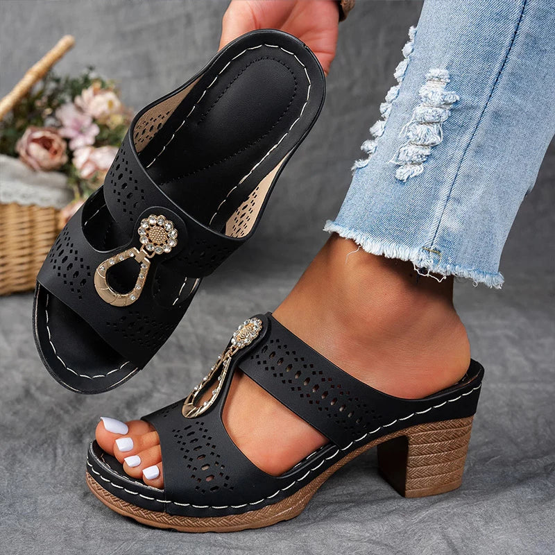 Abby Orthopedic Sandals — Céline de Montréal — view 13