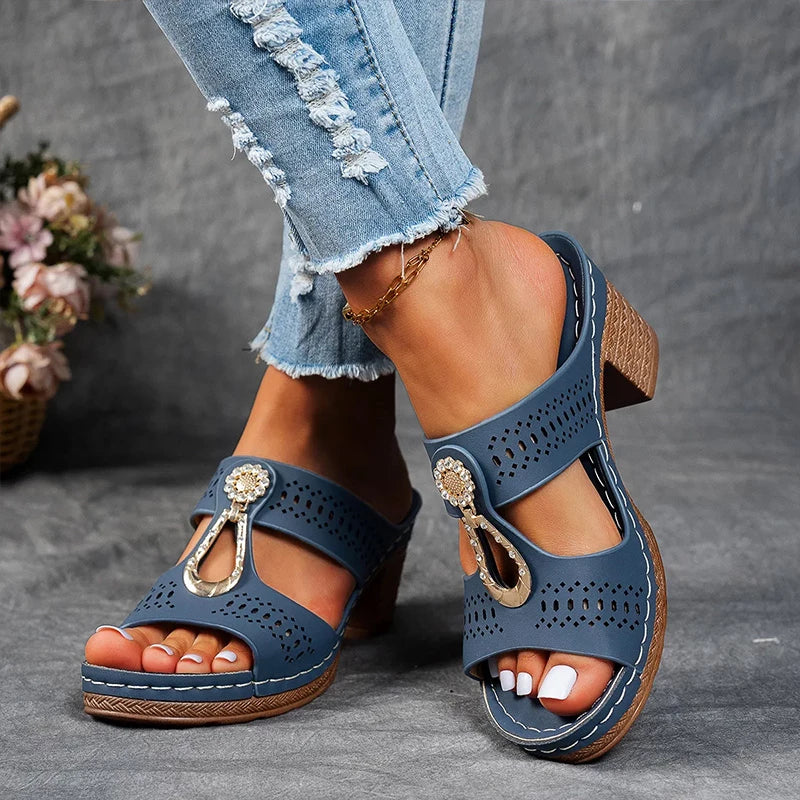 Abby Orthopedic Sandals — Céline de Montréal — view 7
