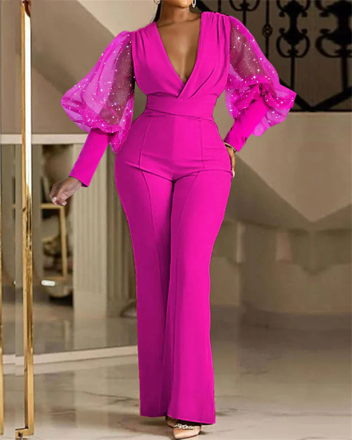 Mikaela Elegant Jumpsuit Jumpsuits — Céline de Montréal — view 3