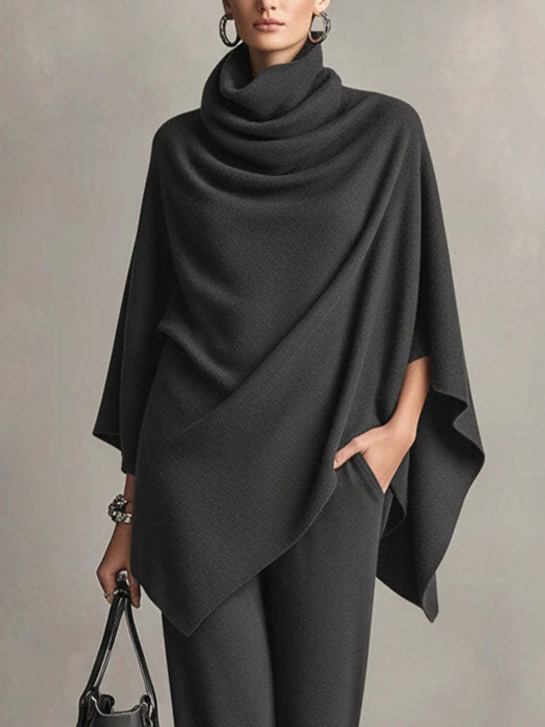 Sarina Elegant Drape Two-Piece Set Two-Piece Sets — Céline de Montréal — view 6