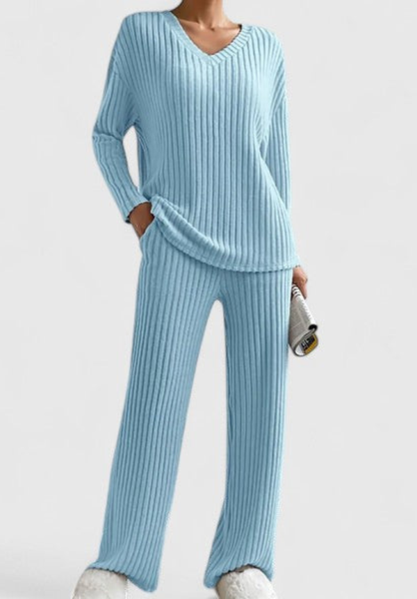 Angeline Comfortable Set Pants — Céline de Montréal — view 4