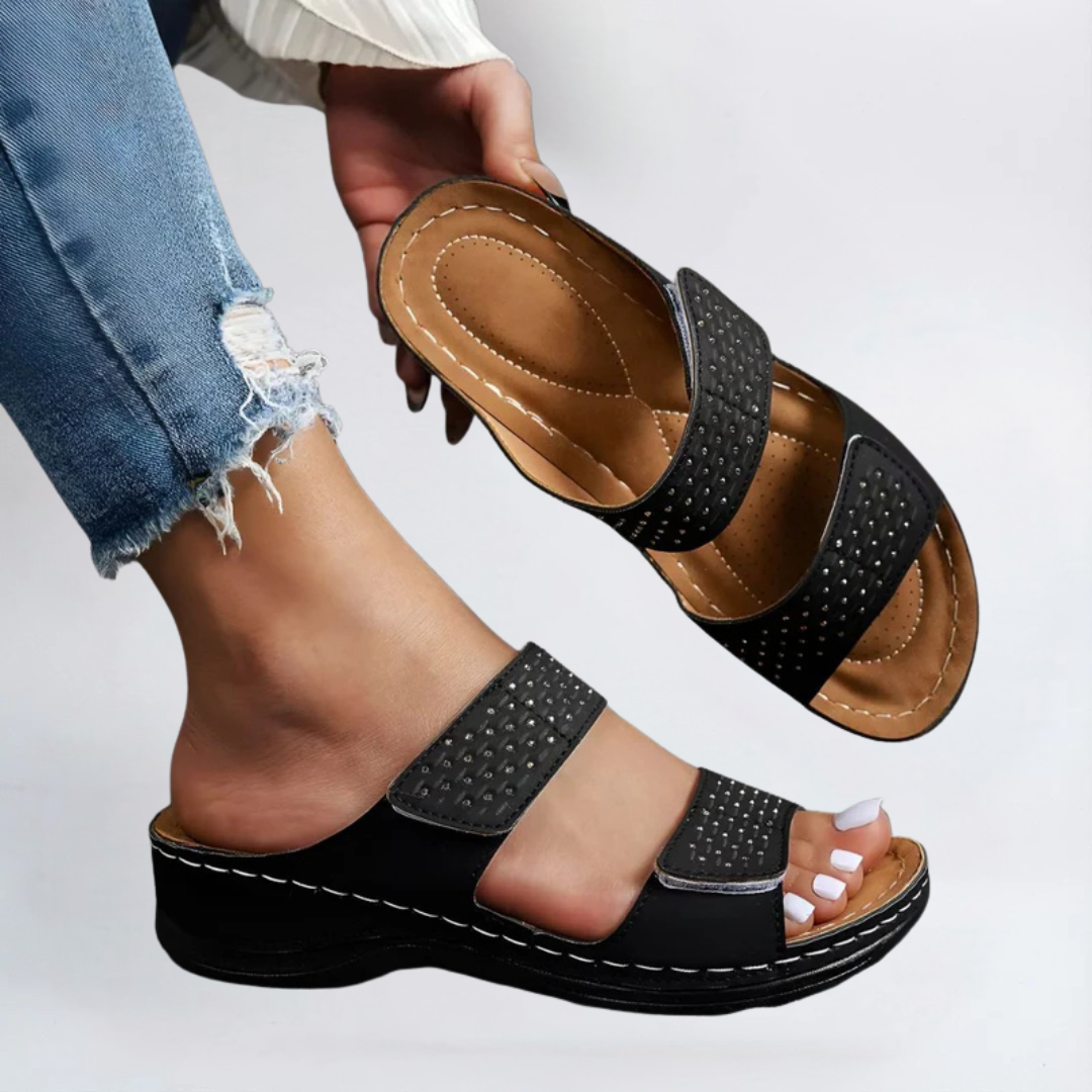 Lynn Orthopedic Sandals — Céline de Montréal — view 3