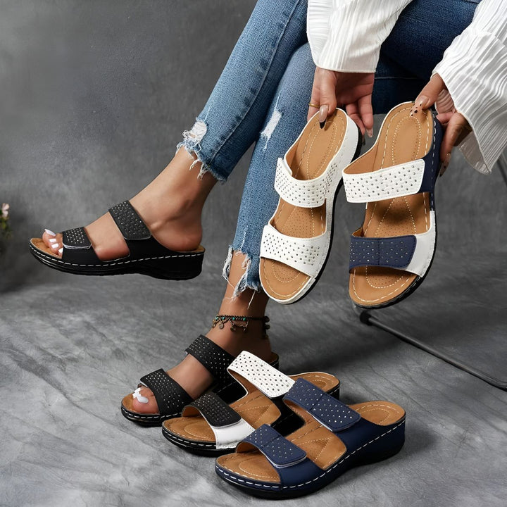 Lynn Orthopedic Sandals — Céline de Montréal — view 11