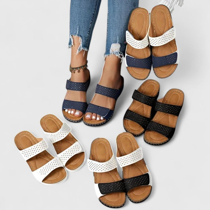 Véronique orthopedic sandals Céline de Montréal