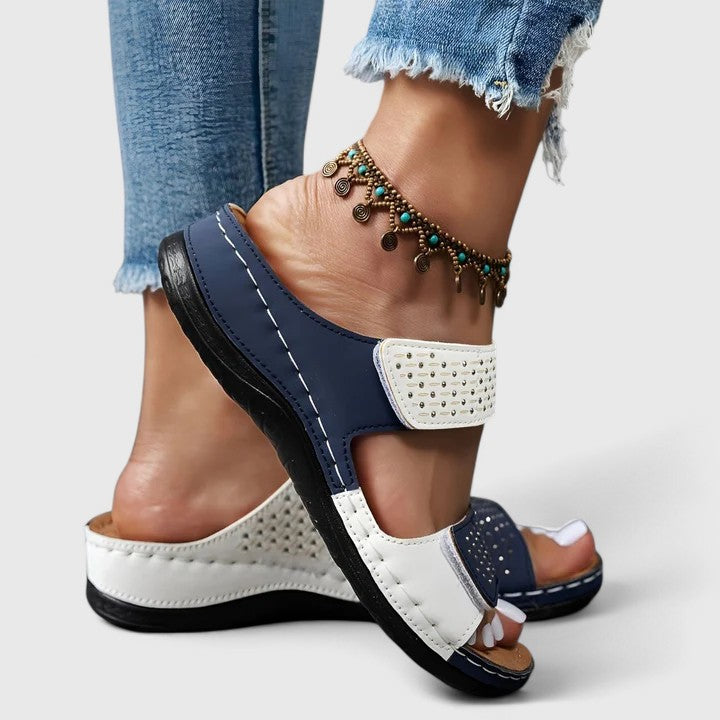 Véronique orthopedic sandals Céline de Montréal