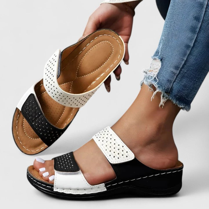 Véronique orthopedic sandals Céline de Montréal