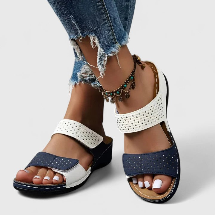 Véronique orthopedic sandals Céline de Montréal