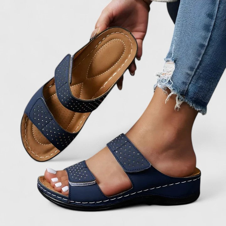 Véronique orthopedic sandals Céline de Montréal