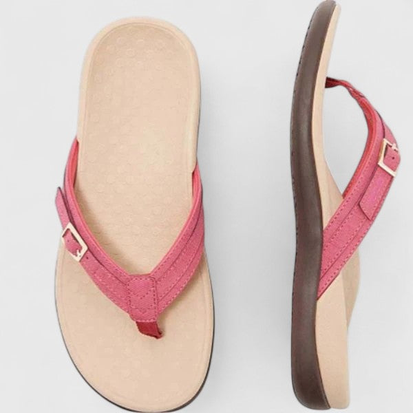 Léa orthopedic sandals Céline de Montréal