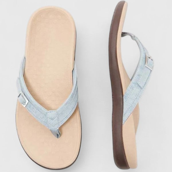 Léa orthopedic sandals Céline de Montréal