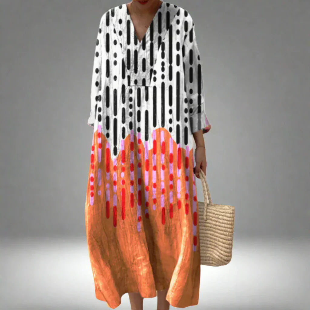 Carol Geometric Dress Dresses — Céline de Montréal