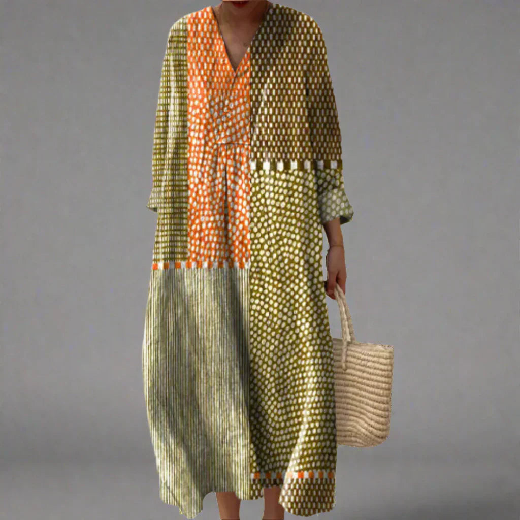 Jovi Geometric Dress Dresses — Céline de Montréal