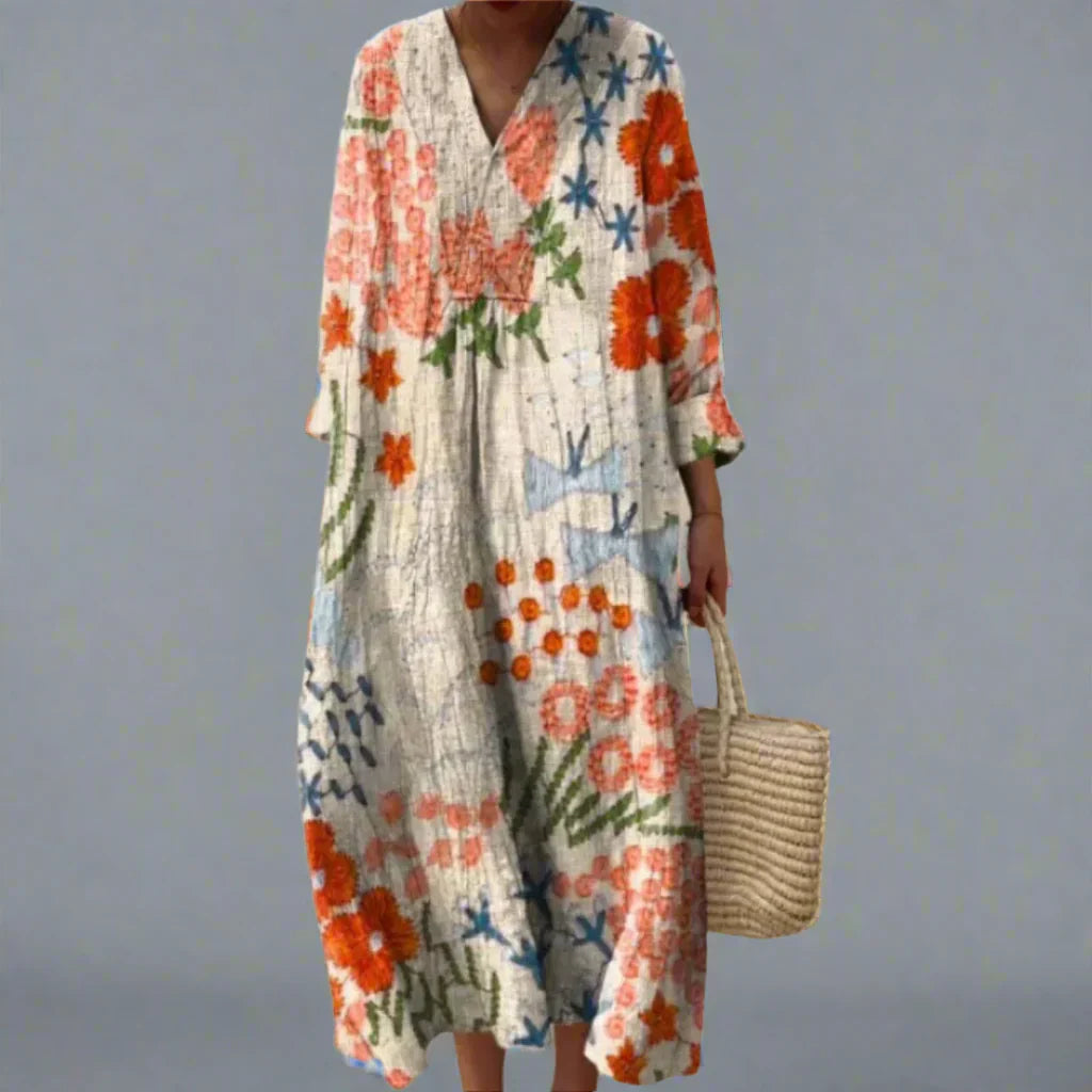 Juli Geometric Dress Dresses — Céline de Montréal