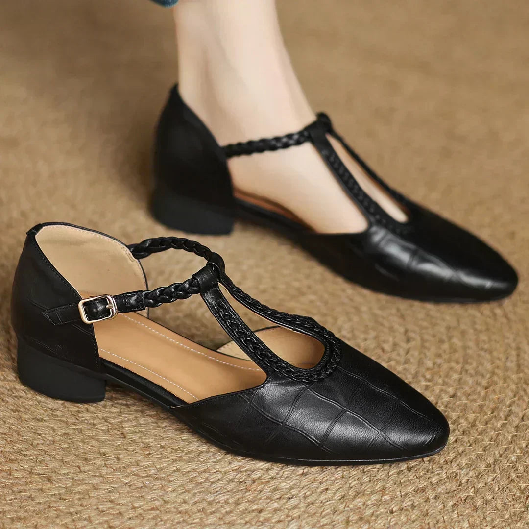 Leather Mary Janes Mary Janes — Céline de Montréal — view 8