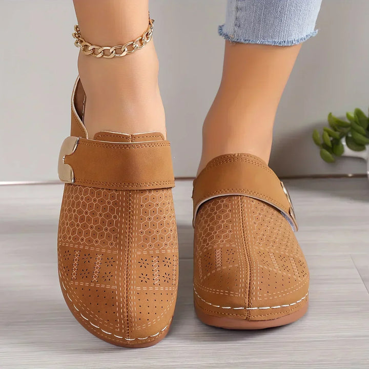 Marel Wedge Sandals — Céline de Montréal — view 4