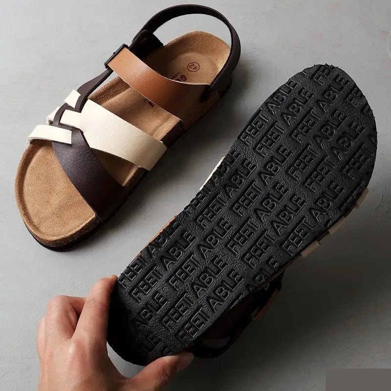 Ambre orthopedic sandals Céline de Montréal