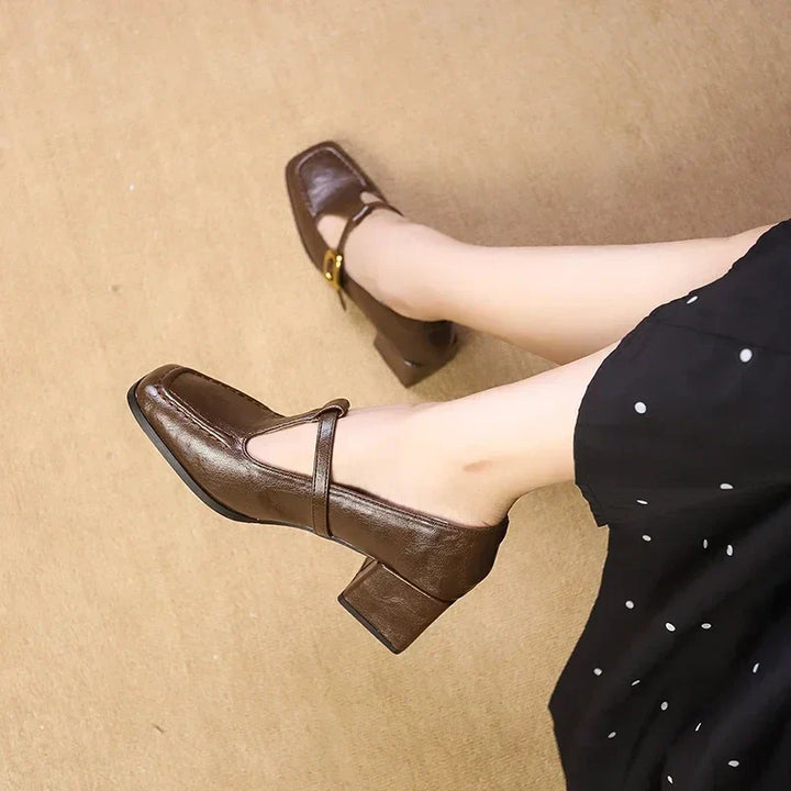 Dorvanna French Mary Janes Mary Janes — Céline de Montréal — view 3