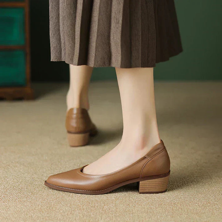 Novalisse Mid Heeled Shoes Shoes — Céline de Montréal — view 5