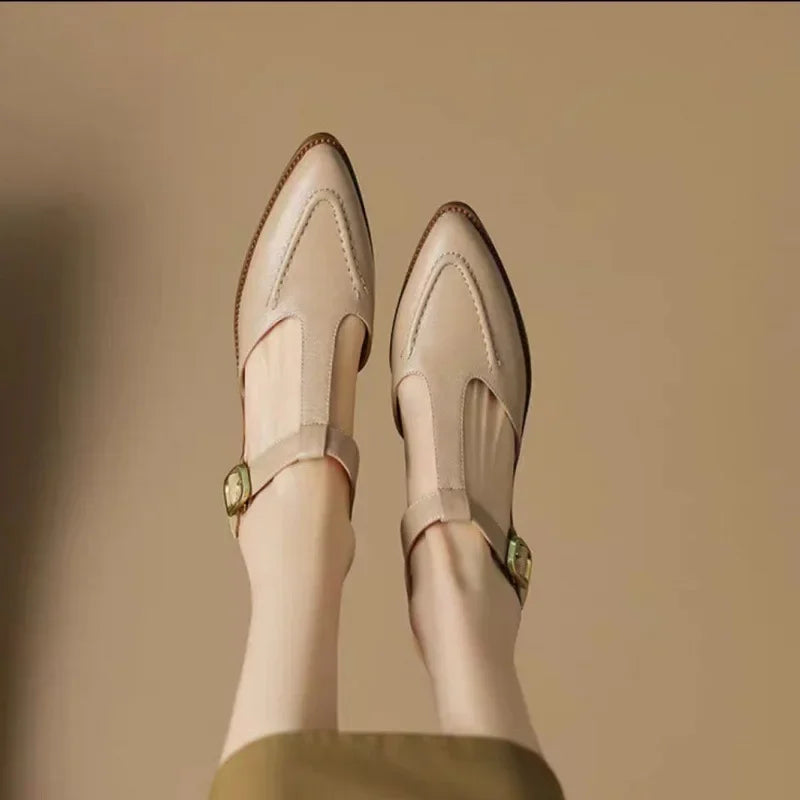 Aurenza Buckle Shoes Shoes — Céline de Montréal — view 4