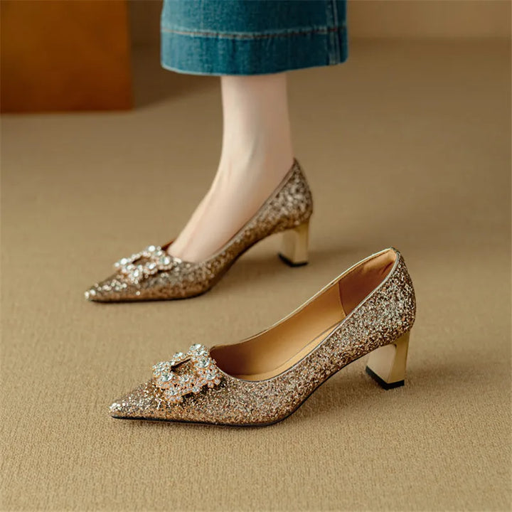 Gloria Glitter Pumps Pumps — Céline de Montréal — view 4