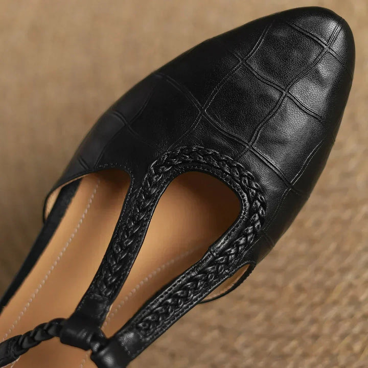 Leather Mary Janes Mary Janes — Céline de Montréal — view 10