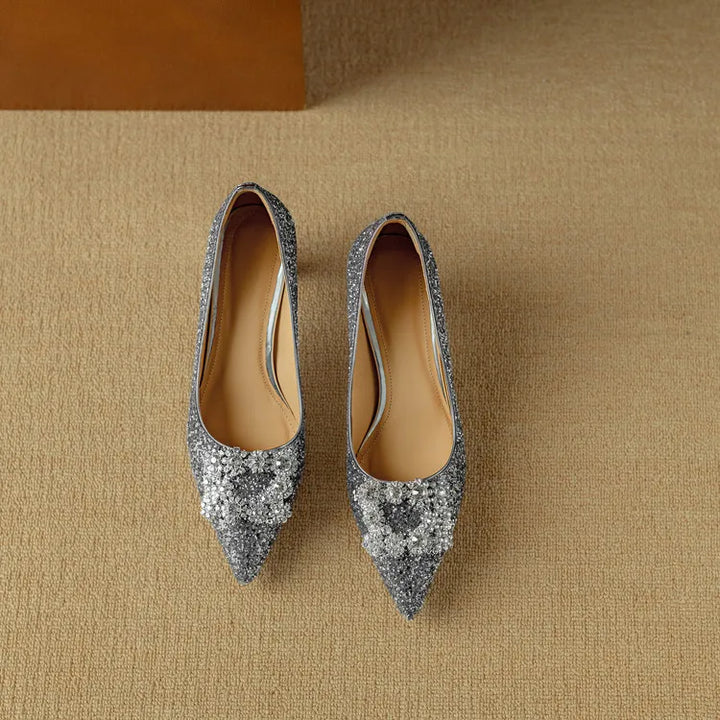Gloria Glitter Pumps Pumps — Céline de Montréal — view 19